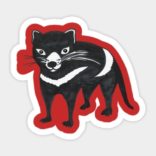 "Tassie Devil" Sticker